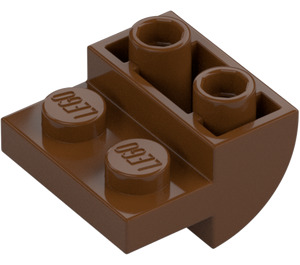 LEGO Reddish Brown Slope 2 x 2 x 1 Curved Inverted (1750)