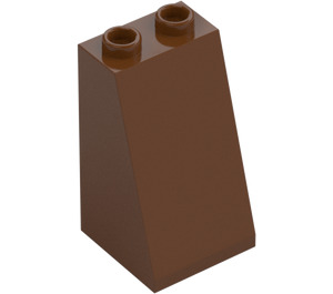 LEGO Reddish Brown Slope 2 x 2 x 3 (75°) Hollow Studs, Smooth (3684 / 30499)