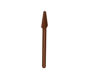 LEGO Reddish Brown Spear with Flat End (4497 / 93789)