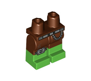 LEGO Rötlich-braun Swamp Creature Minifigure Hüften und Beine (3815 / 49385)