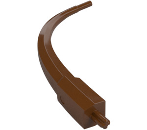 LEGO Reddish Brown Tail 8m (87846)