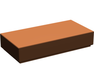 LEGO Reddish Brown Tile 1 x 2 (undetermined type - to be deleted)