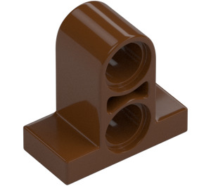 LEGO Reddish Brown Tile 1 x 2 with Perpendicular Beam 2 (32530)