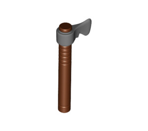 LEGO Červenohnědá Tomahawk Sekera (13571)