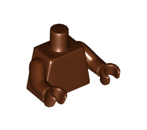 LEGO Brun rougeâtre Torse avec Bras et Mains (76382 / 88585)
