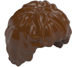 LEGO Reddish Brown Tousled Mid-Length Hair (10048)