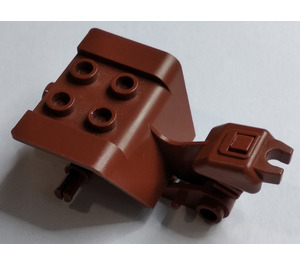 LEGO Červenohnědá Tricycle Tělo Horní Only (30187)