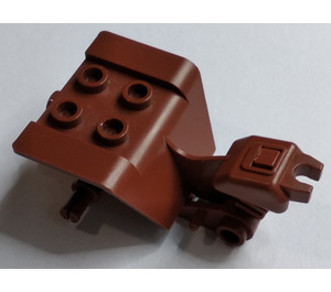 LEGO Reddish Brown Tricycle Body Top Only (30187)