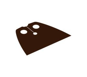 LEGO Reddish Brown Very Short Cape with Standard Fabric (20963 / 99464)
