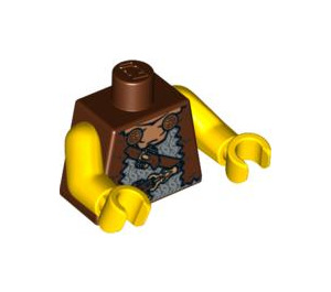 LEGO Reddish Brown Viking Torso (973 / 88585)