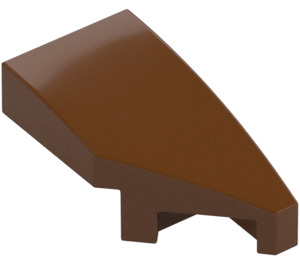 LEGO Reddish Brown Wedge 1 x 2 Right (29119)