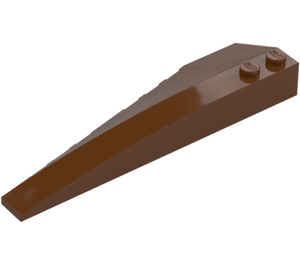 LEGO Reddish Brown Wedge 10 x 3 x 1 Double Rounded Right (50956)