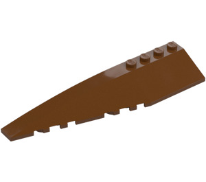 LEGO Reddish Brown Wedge 12 x 3 x 1 Double Rounded Left (42061 / 45172)