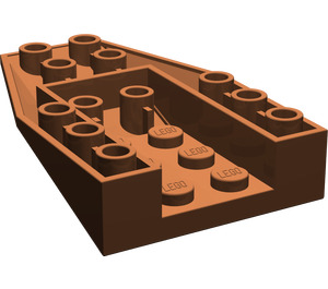 LEGO Rötlich-braun Keil 6 x 4 Invertiert (4856)