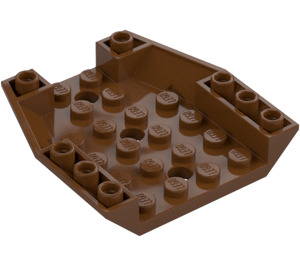 LEGO Reddish Brown Wedge 6 x 6 Inverted (29115)