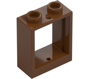 LEGO Reddish Brown Window Frame 1 x 2 x 2 (60592 / 79128)