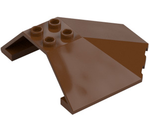 LEGO Reddish Brown Windscreen 6 x 6 x 2 (35331 / 87606)