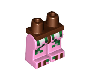 LEGO Reddish Brown Zombie Pigman Minifigure Hips and Legs (3815 / 21086)