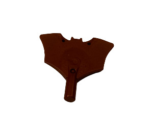 LEGO Reddish Copper Batarang with one Bar at bottom