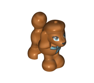 LEGO Roodachtig Koper Hond - Poodle (66595 / 66718)