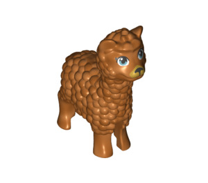 LEGO Reddish Copper Llama with Green Eyes and Gold Mouth (66221 / 66601)