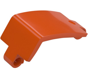 LEGO Reddish Orange Curved Panel 3 x 6 x 3 (24116 / 35396)