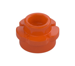 LEGO Rouge Orangé Fleur 1 x 1 (24866)