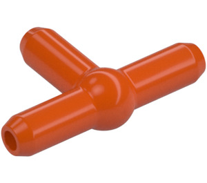 LEGO Rouge Orangé Pneumatique Tee avec connexion renforcée (4697)