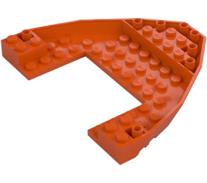 LEGO Rötliches Orange Stern 12 x 10 (47404)