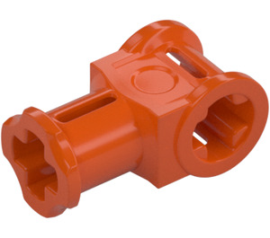 LEGO Reddish Orange Technic Through Axle Connector with Bushing (32039 / 42135)