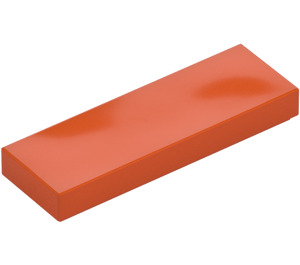 LEGO Reddish Orange Tile 1 x 3 (63864)