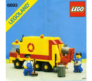 LEGO Refuse Collection Truck Set 6693