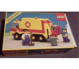 LEGO Refuse Collection Truck Set 6693 Packaging