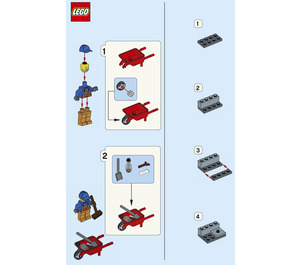 LEGO Refuse Operative Set 951809 Instructions