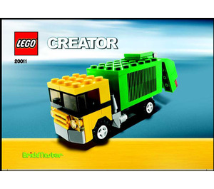 LEGO Refuse Truck Set 20011 Instructions