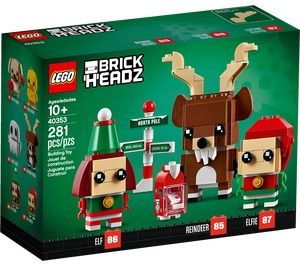 LEGO Reindeer, Elf en Elfie 40353 Packaging