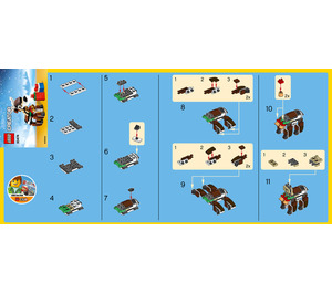 LEGO Reindeer Set 30474 Instructions
