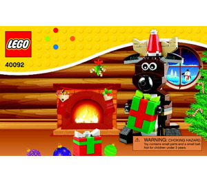 LEGO Reindeer Set 40092 Instructions