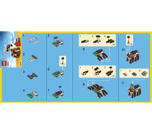 LEGO Reindeer Set 40434 Instructions