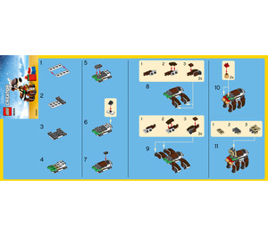 LEGO Reindeer 40434 Instructies