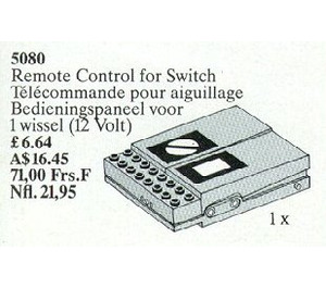 LEGO Remote Control for Punkte 12V 5080