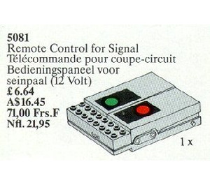 LEGO Remote Control for Signal 12V 5081