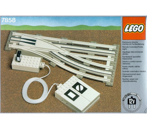 LEGO Remote Controlled punten Rechtsaf 12V 7858
