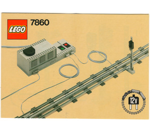 LEGO Remote Controlled Signal 12V 7860 Anweisungen