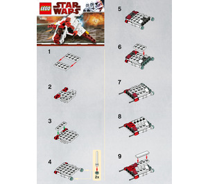 LEGO Republic Attack Shuttle Set 30050 Instructions