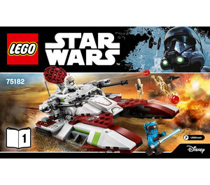 LEGO Republic Fighter Tank 75182 Anweisungen