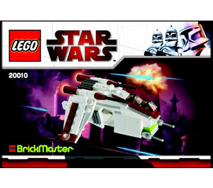 LEGO Republic Gunship Set 20010 Instructions