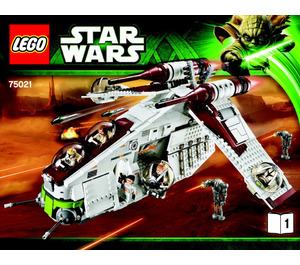 LEGO Republic Gunship 75021 Инструкции