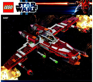 LEGO Republic Striker-class Starfighter 9497 Instruktioner