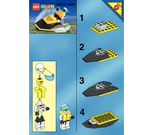 LEGO Res-Q Jet-Ski 6415 Instructions